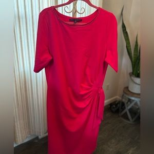 White House Black Market Fuschia Dress
